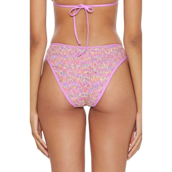 Becca Reveal Coastal Hipster Bikini Bottoms in Orchid size S NWOT - Picture 3 of 7